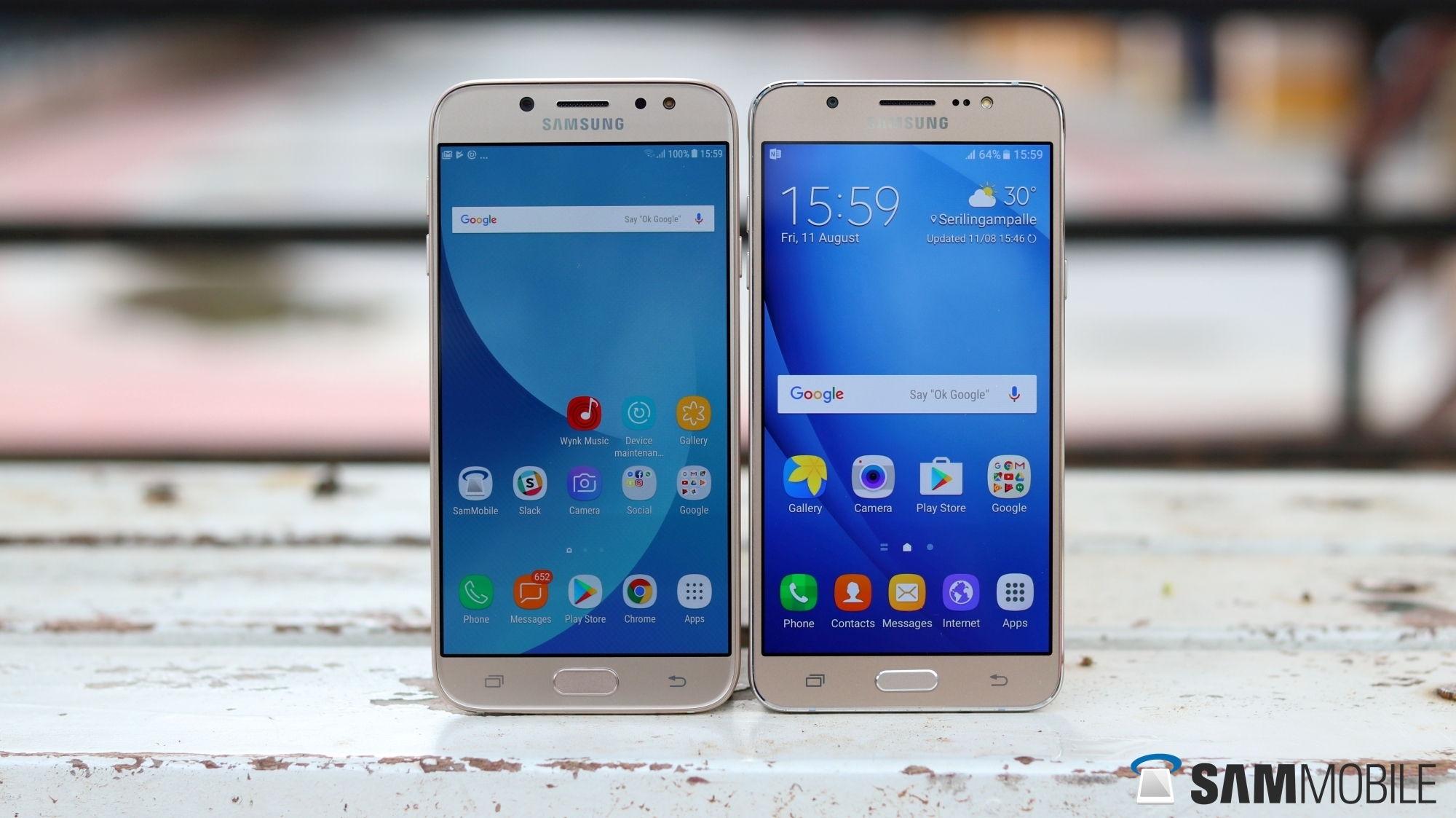 Samsung Galaxy J7 17 Vs Galaxy J7 16 In Pictures Sammobile