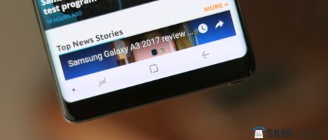 Galaxy Note 8 Tip: How to change the navigation bar color