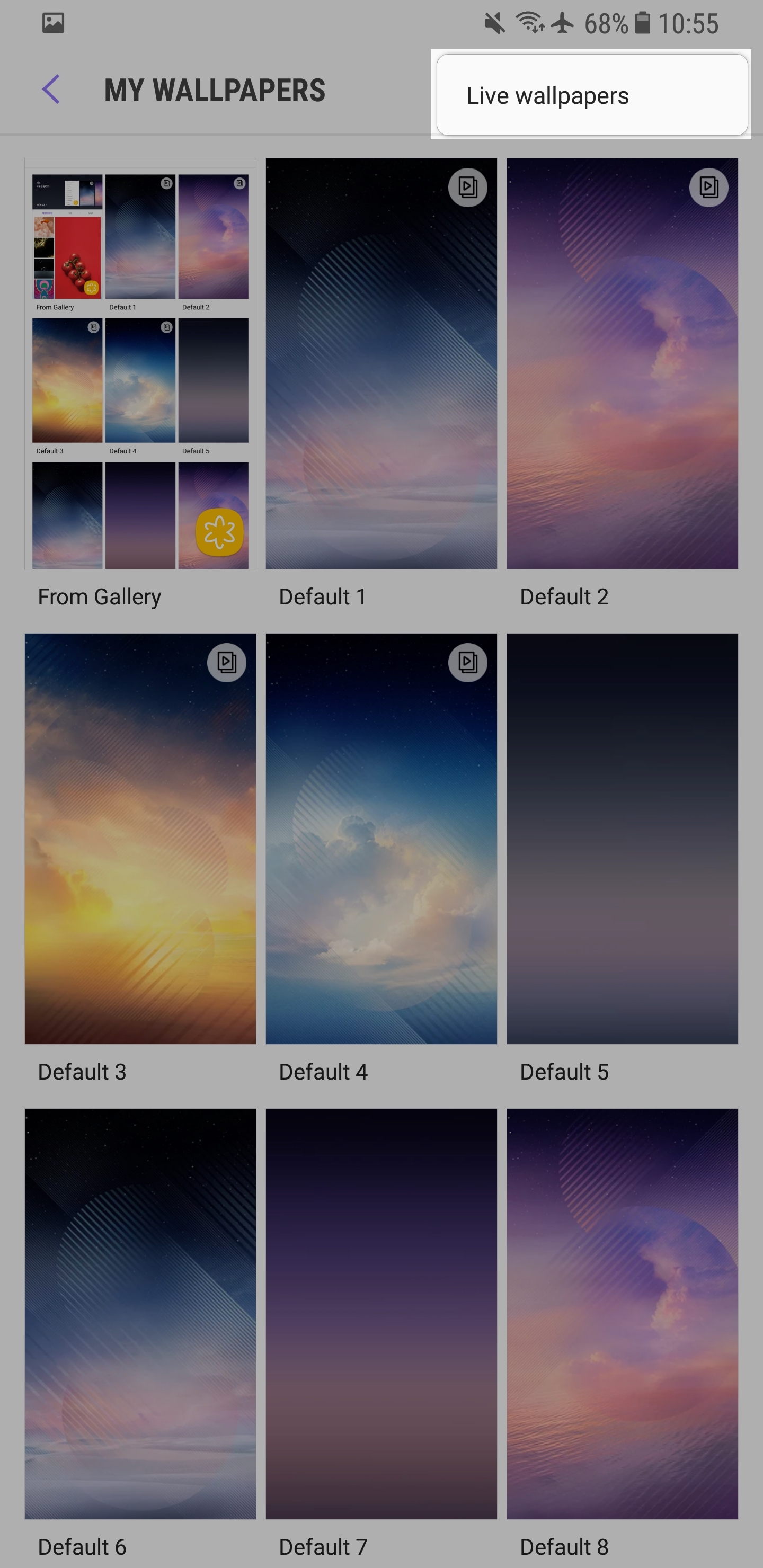 How to set a Live Wallpaper on the Galaxy Note 8 - \