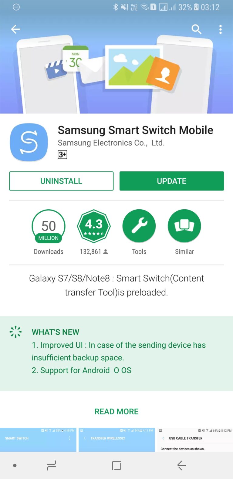 Samsung Smart Switch app updated with Android Oreo support - SamMobile