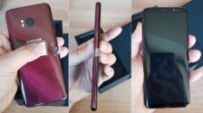 Here are a few real-life images of the Burgundy Red Galaxy S8