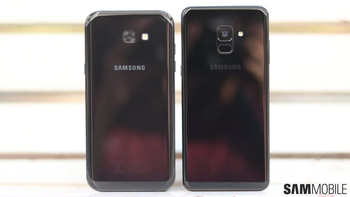 Samsung Galaxy A7 (2017) vs Galaxy A8 (2018) in pictures - SamMobile