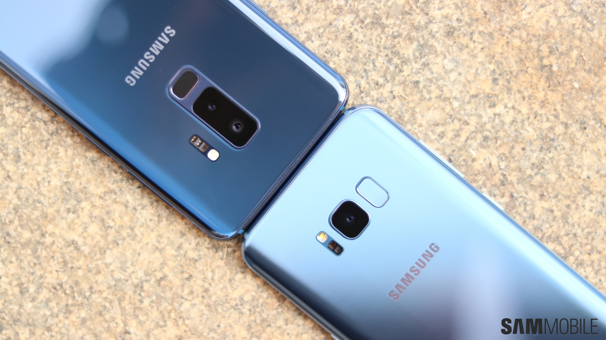 Samsung Galaxy S9 Vs Galaxy S8 Side By Side Pictures Sammobile