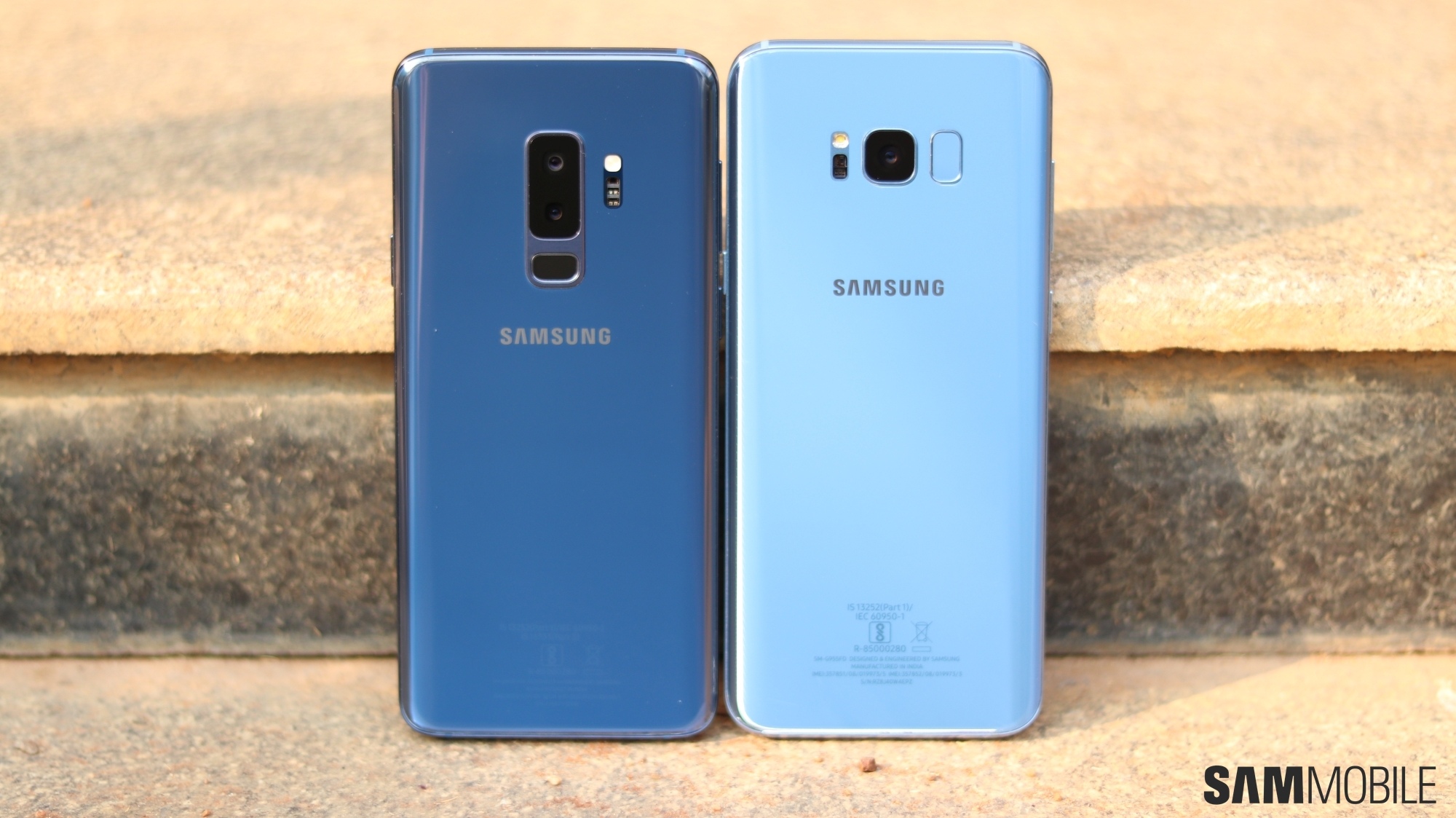 Samsung Galaxy S9 Vs Galaxy S8 Side By Side Pictures Sammobile