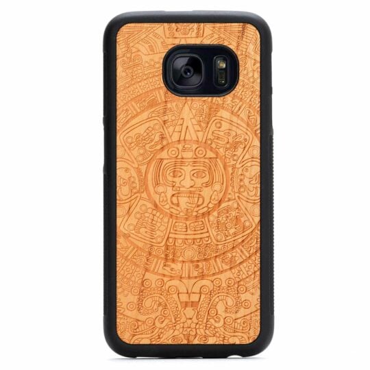 Aztec Calendar wood case