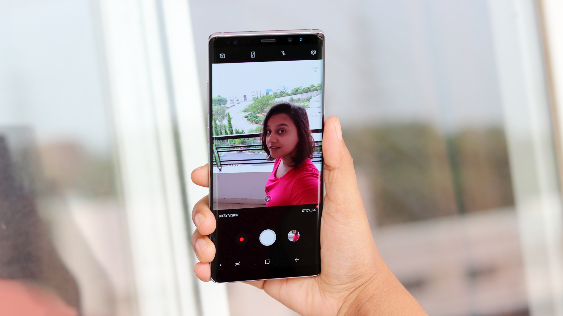 Do you like the selfie camera on Samsung's current