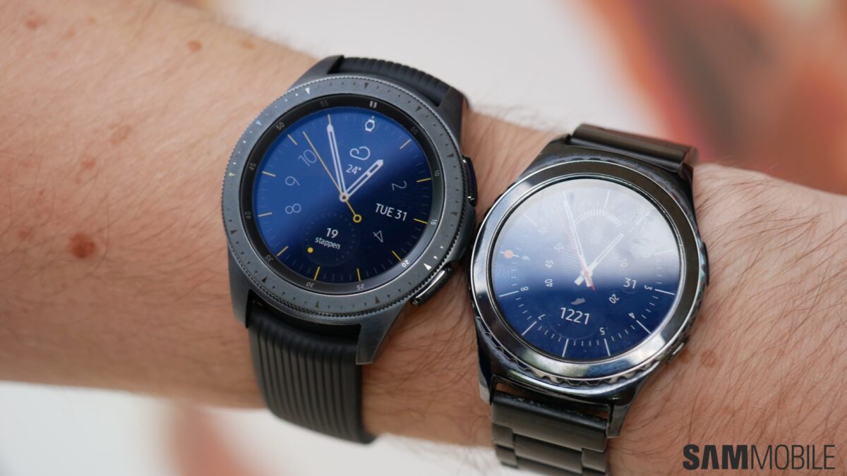 Samsung Galaxy Watch vs Samsung Gear S2 