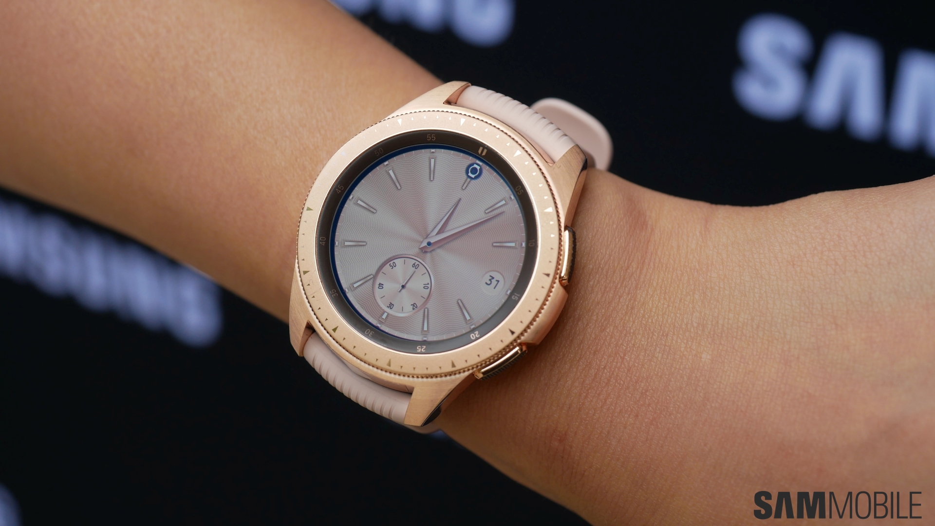 samsung galaxy watch 46 rose gold