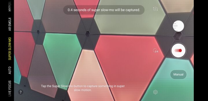 First Galaxy Note 9 update adds toggle for 0.2s and 0.4s Super Slow-mo recording