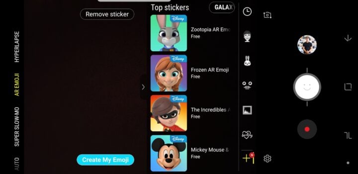 Disney AR Emoji