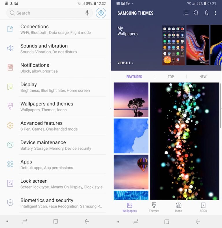 Set a Live Wallpaper on your Galaxy Note 9 for added visual flair