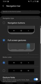 Galaxy S9 Android Pie screenshots