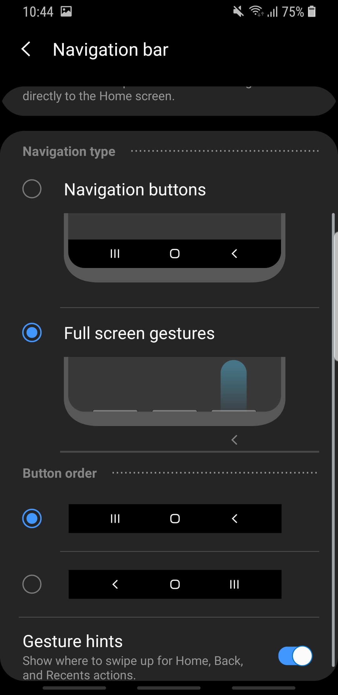 Galaxy S9 Android Pie screenshot 28