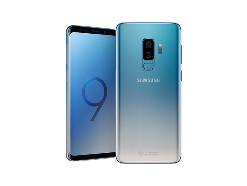 Ice Blue is a new gradient color option for the Galaxy S9 ...