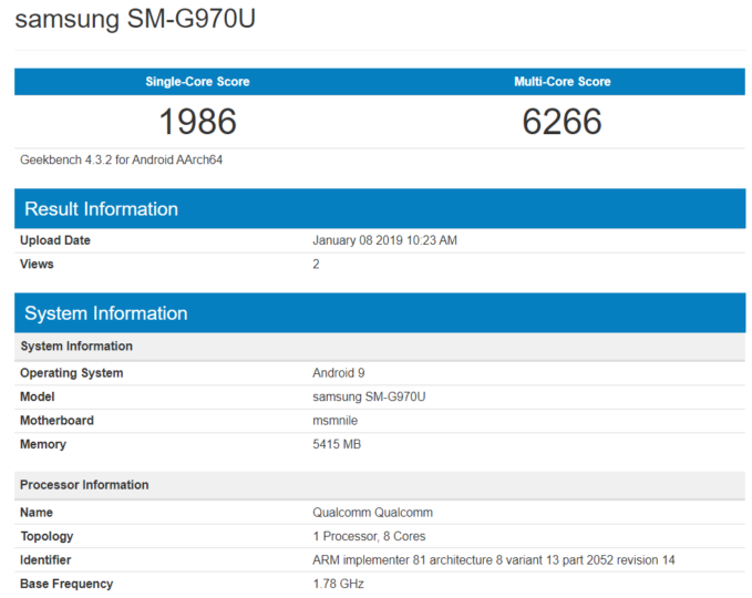 samsung galaxy s10 lite specs