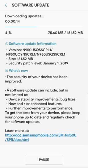 January security patch