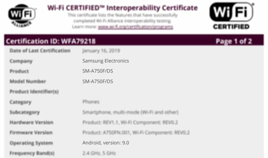 program to tracking smartphone Galaxy A7