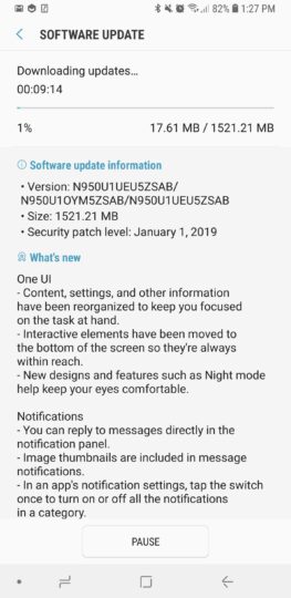 US unlocked Galaxy Note 8