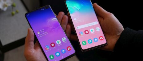 Galaxy S10 Tip: Swipe down on the home screen to access notifications