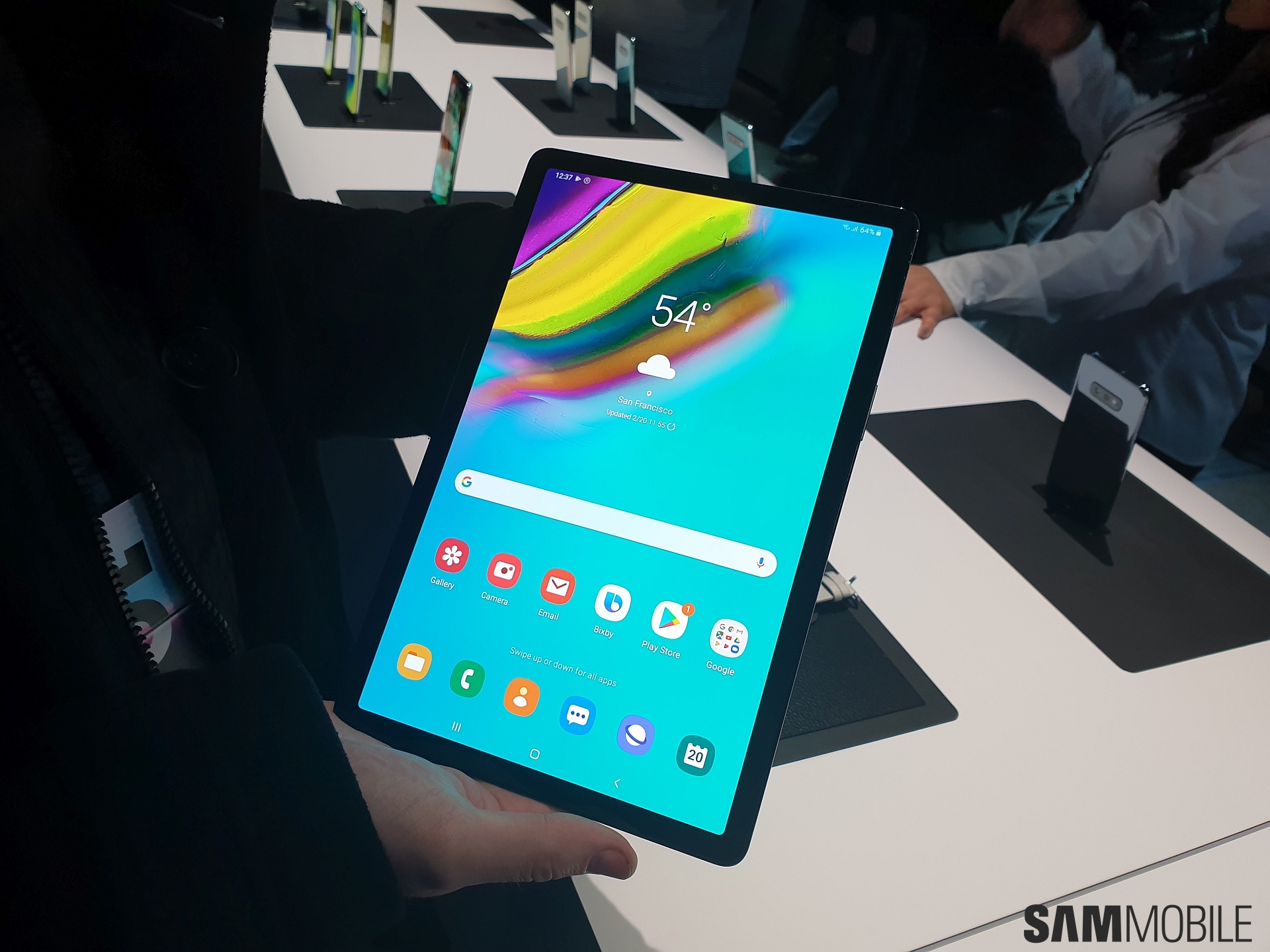 Samsung Galaxy Tab S5e handson: An affordable AMOLED display tablet  SamMobile