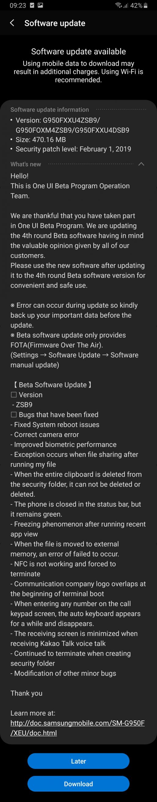 Fourth Android Pie beta for Galaxy S8 and S8+ released - SamMobile