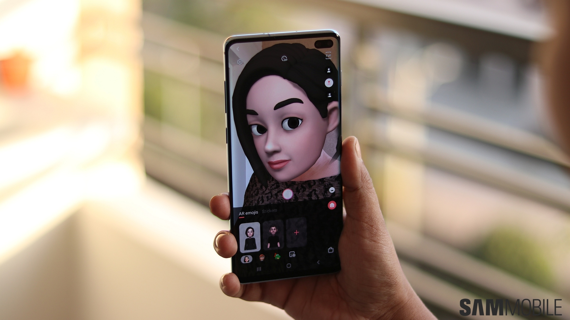 Using Samsung's AR Emoji to create stickers, call and lock screen videos -  SamMobile