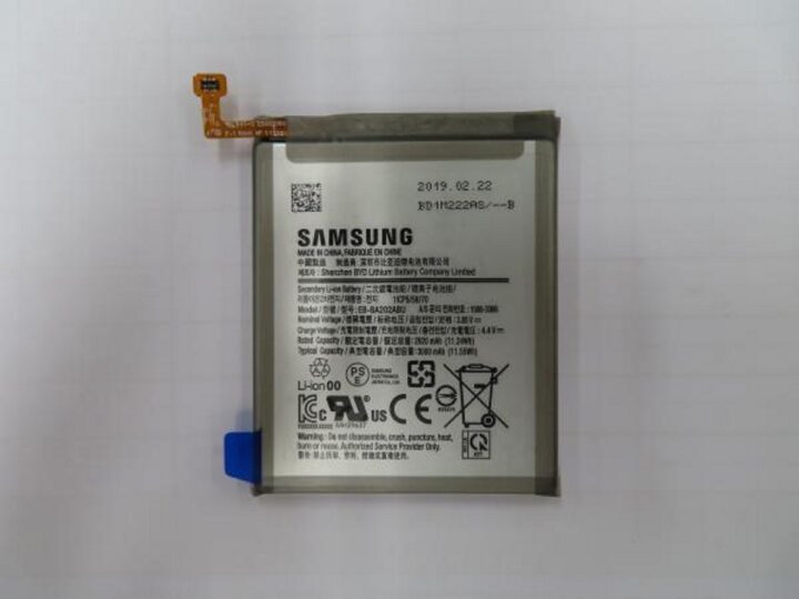 samsung galaxy a20 battery