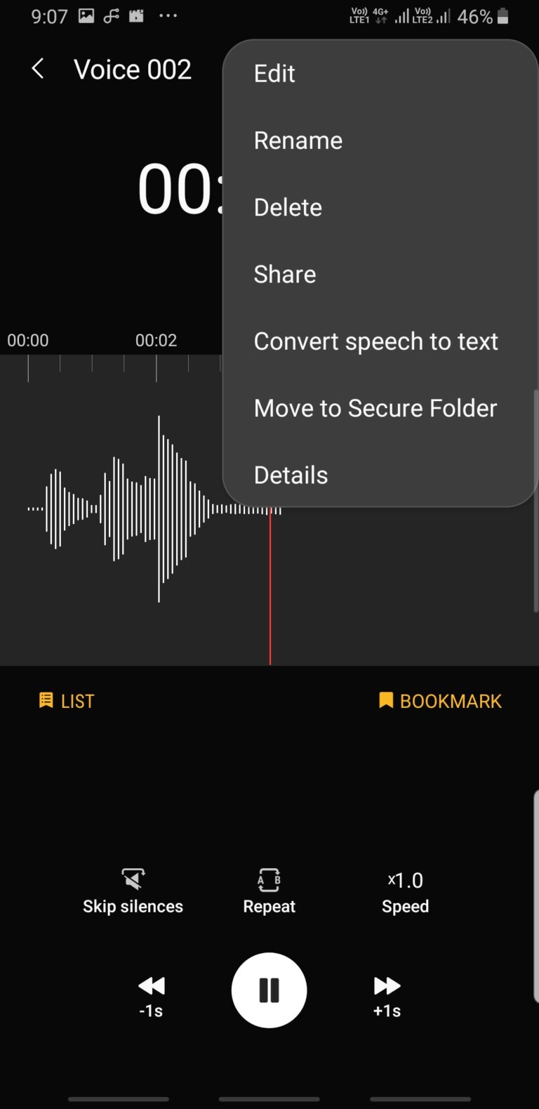 Samsung Voice Recorder app update brings Night mode and more SamMobile
