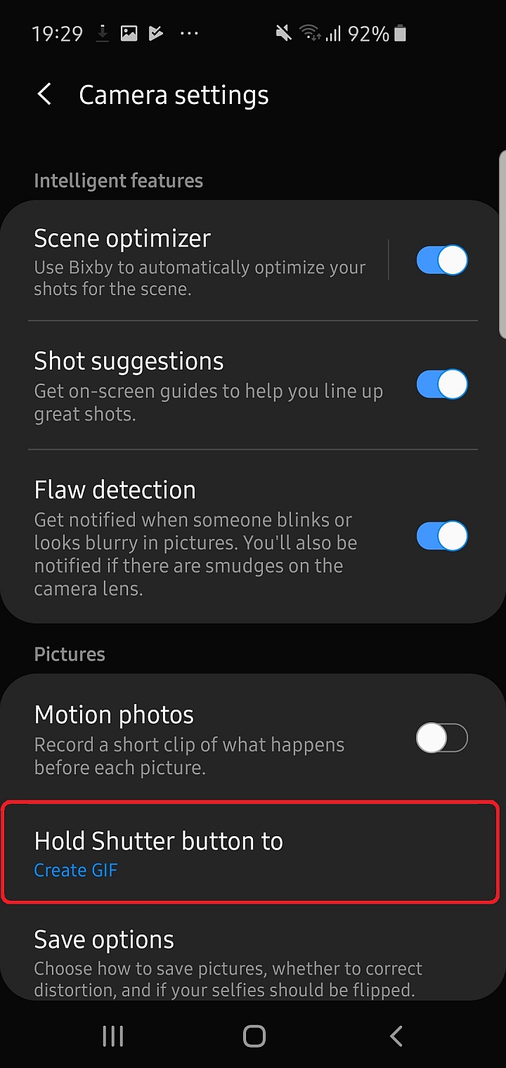 Como criar GIF com a câmera do Galaxy S8