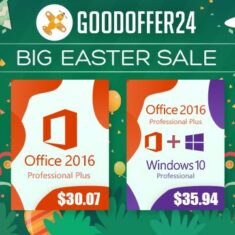 [Sponsored] Big Easter Sale: Windows 10 Pro for  $12.14, Office 2019 for $49.65