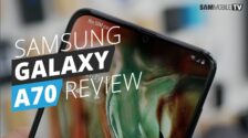 Check out our Samsung Galaxy A70 video review!