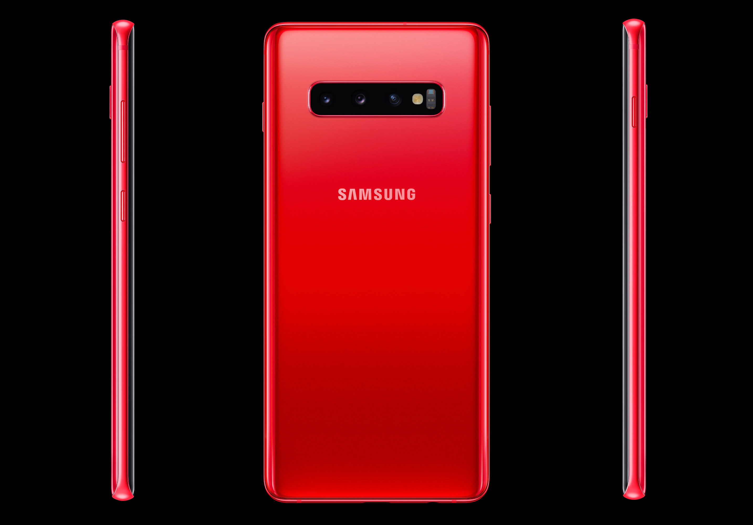 Samsung lanzaría al Galaxy S10 en color rojo cardinal