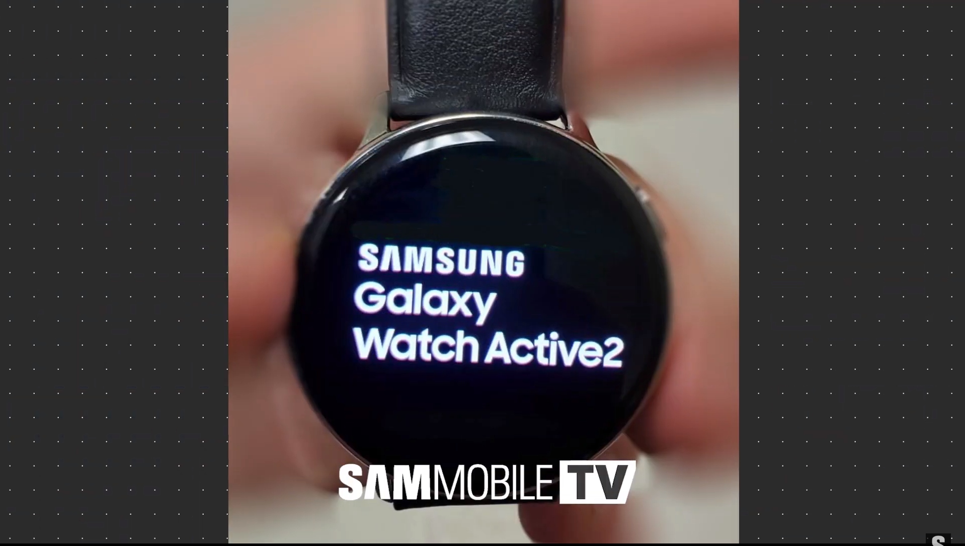 Breaking This Is The Samsung Galaxy Watch Active 2 Sammobile