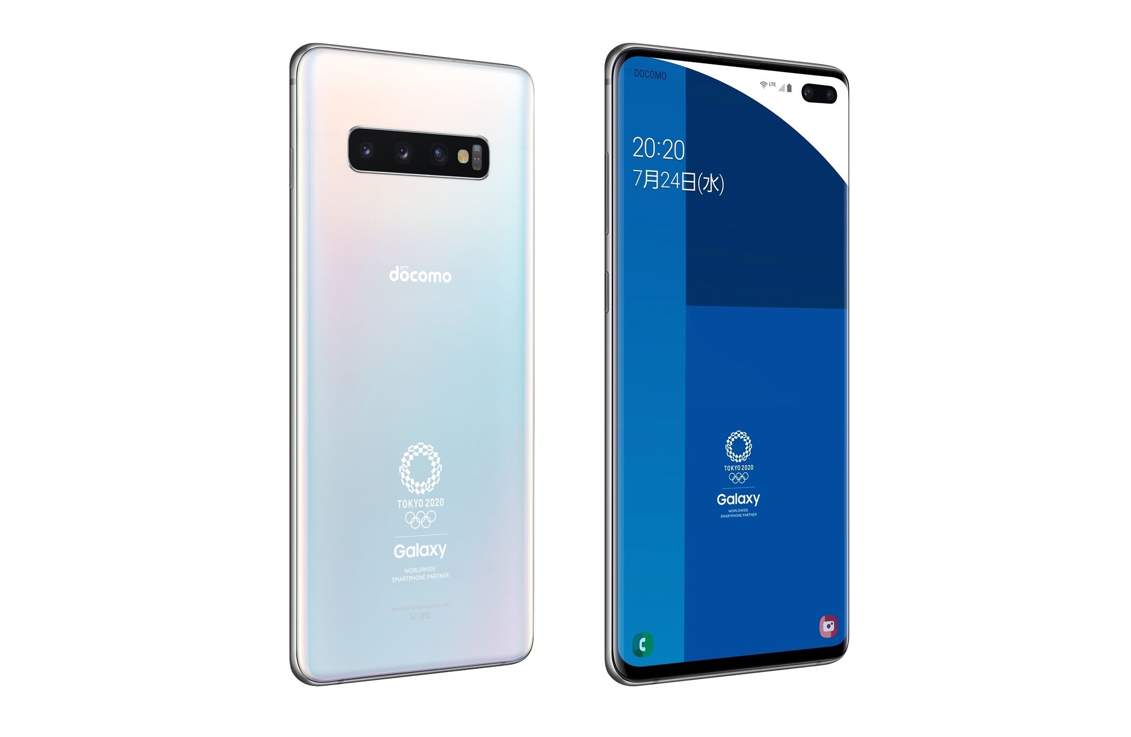 美品 docomo SC-05L Galaxy S10+ Olympicモデル