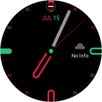 galaxy watch active watch faces