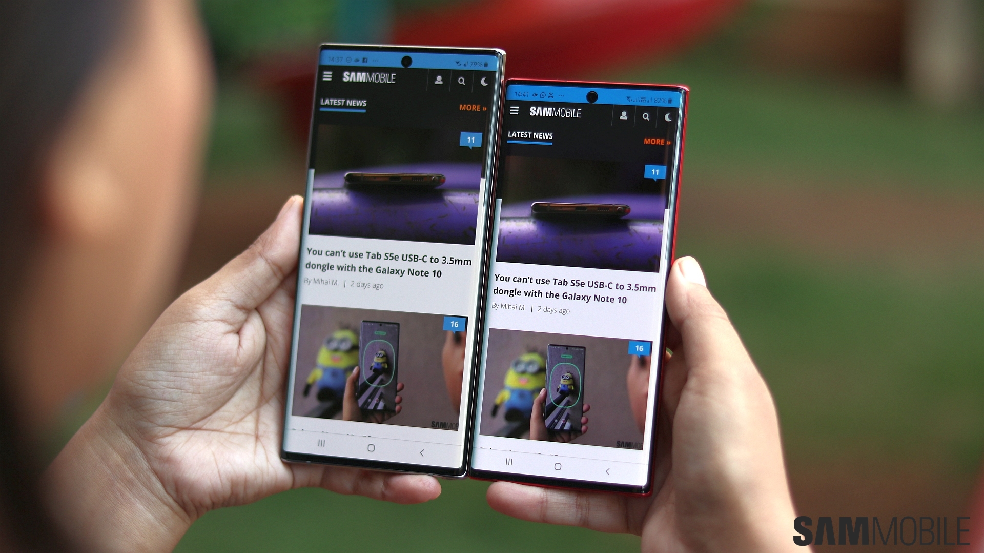 Galaxy Note 10 and Note 10 Plus