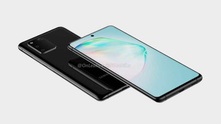 Galaxy A91 leaked renders highlight Samsung's new design direction ...