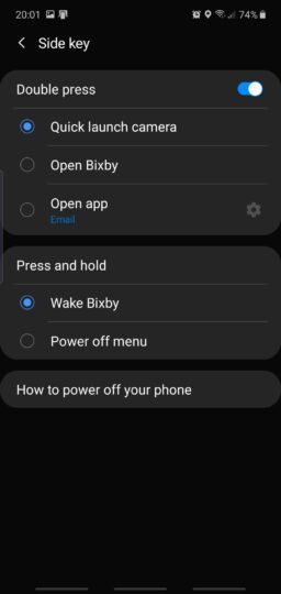 How to customize Samsung Galaxy Note 10 and Galxy Fold side key - SamMobile