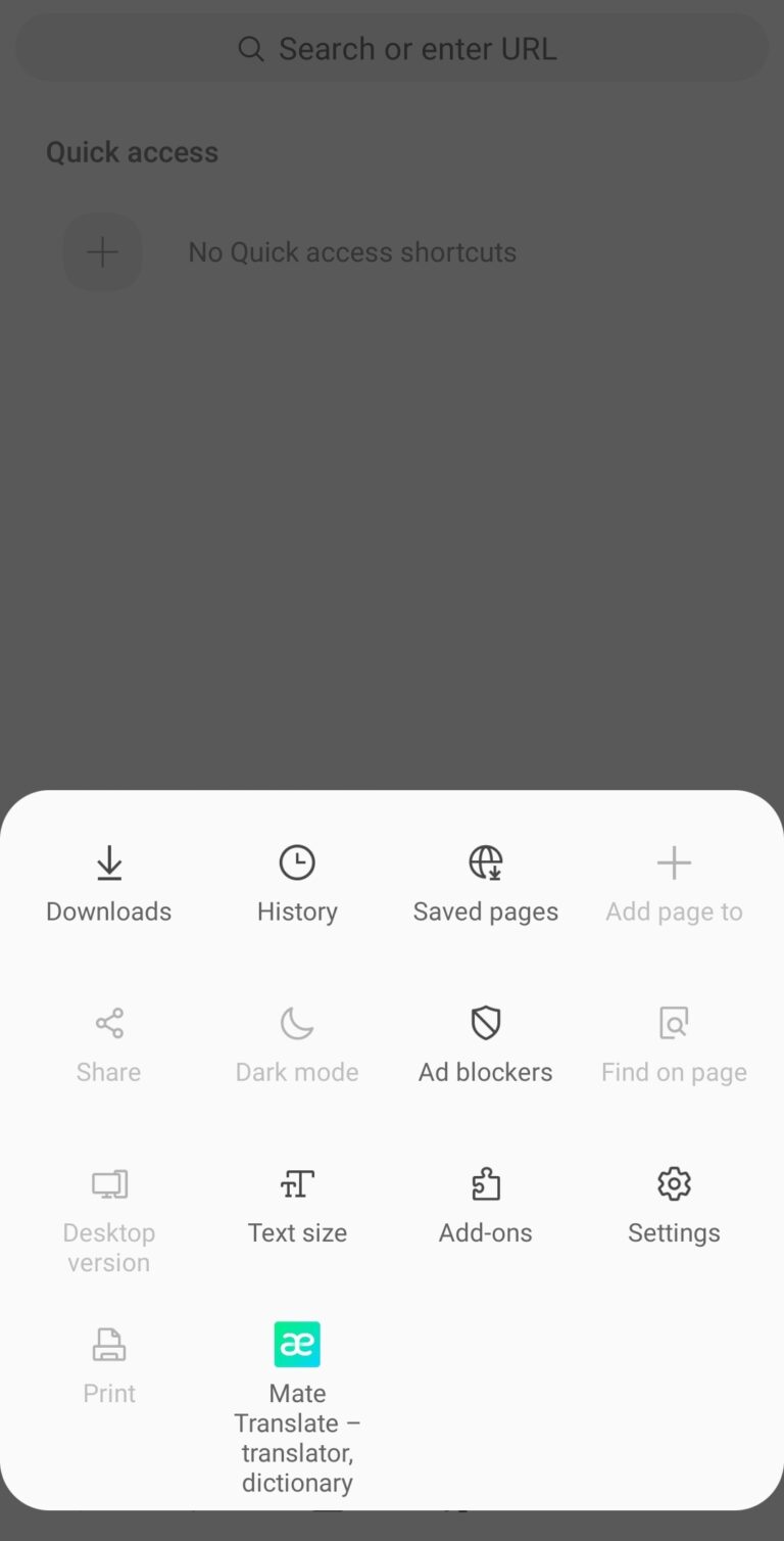 Samsung gains support for more extensions on Galaxy phones