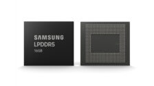 Samsung starts mass-producing 16GB LPDDR5 DRAM chips using 10nm tech