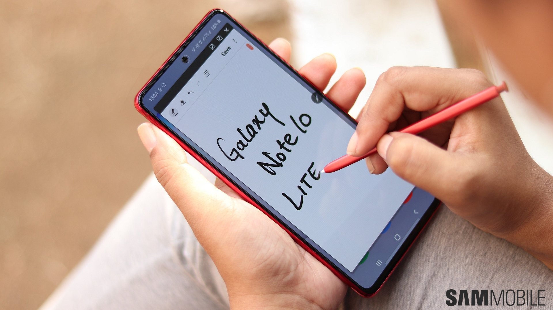 Samsung Note10 Lite: A phone that's better for doodlers than gamers