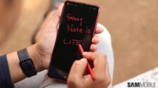 Galaxy Note 10 Lite has received the October 2022 security update