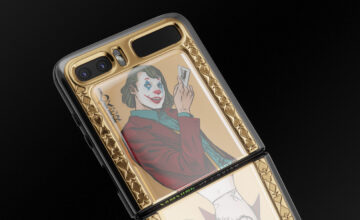 ＜JOKER × Third＞collaboration case TnXee Case Compatible with Samsung Galaxy Z Fold 3 5G Case,Double