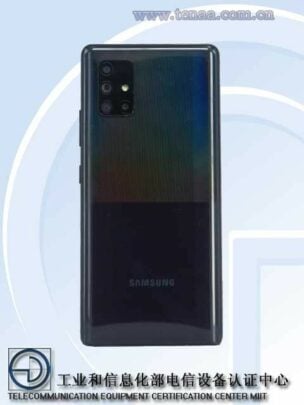 Samsung Galaxy A71 5G Camera