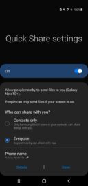 Samsung Galaxy S10 Note 10 One UI 2.1 Update Features