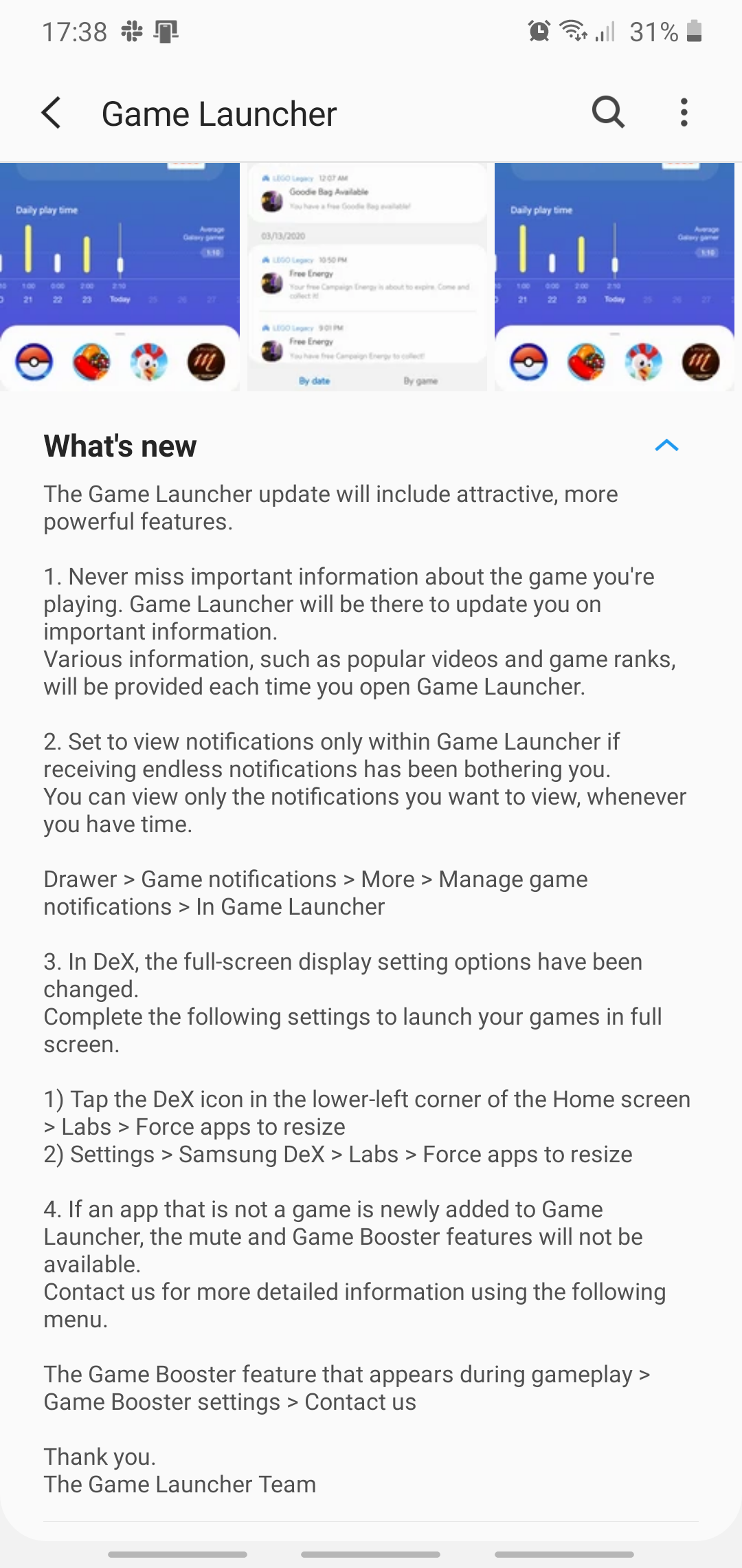 Free Games notification