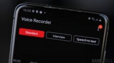 Samsung Voice recorder updated with support for Android 12