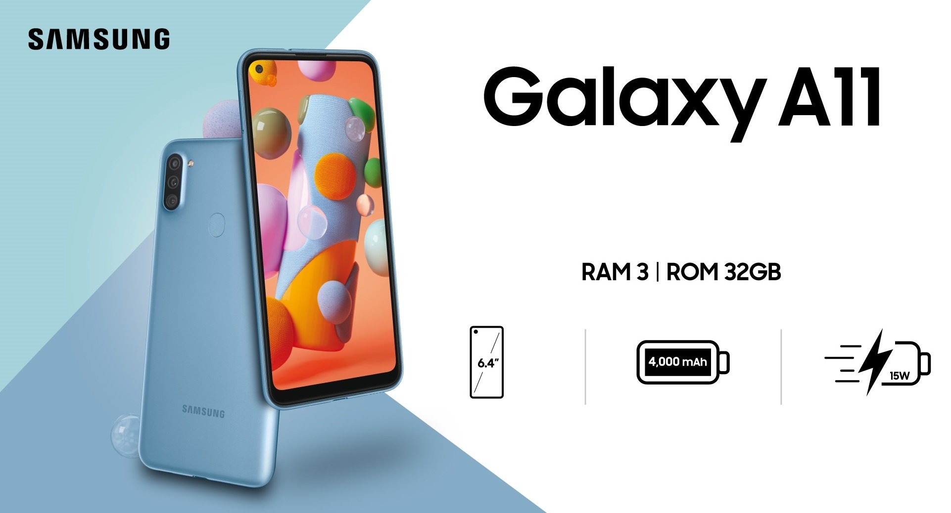 Samsung unveils new budget phone, Galaxy A11, available in Thailand