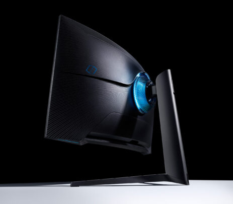Samsung Odyssey G7 2020 Gaming Monitor Rear