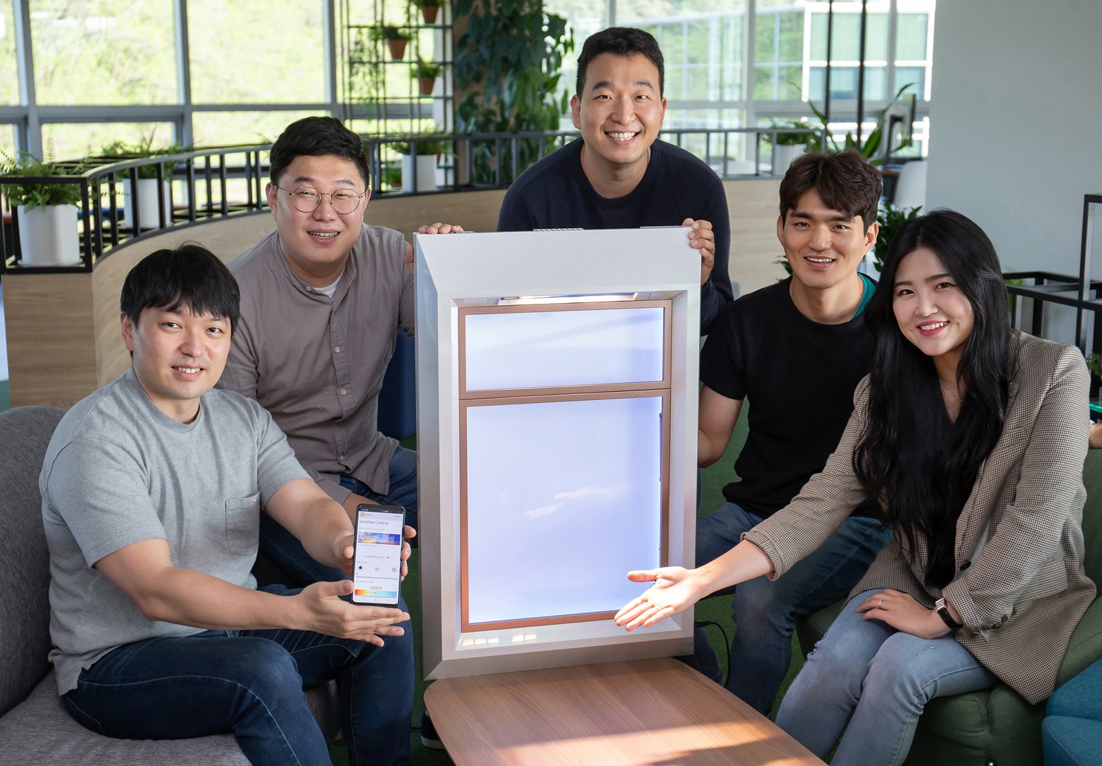 SunnyFive Artificial Sunlight Device Team Samsung C-Lab Spin-Off Startup